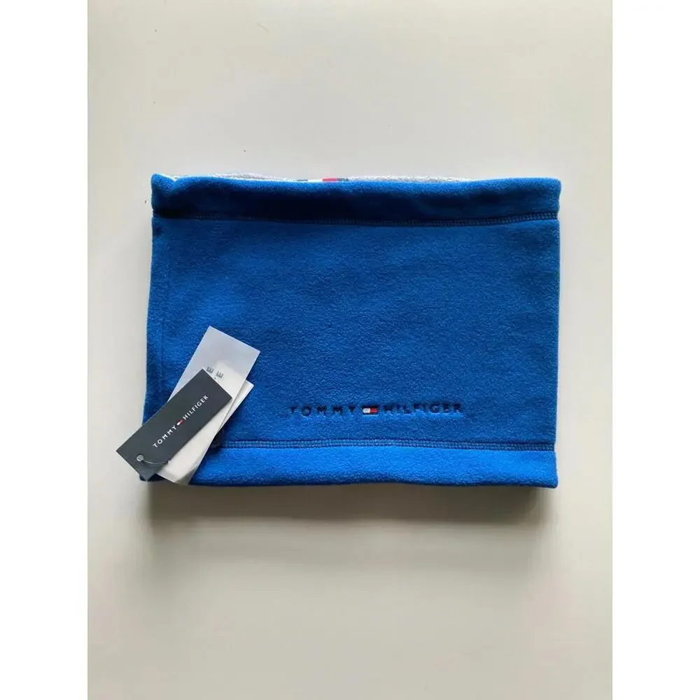 Tommy Hilfiger $29 REVERSIBLE Unisex  Blue Scarf OS